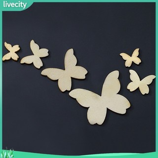 {livecity} Set 50 nút gỗ dễ thương cho trang trí thủ công