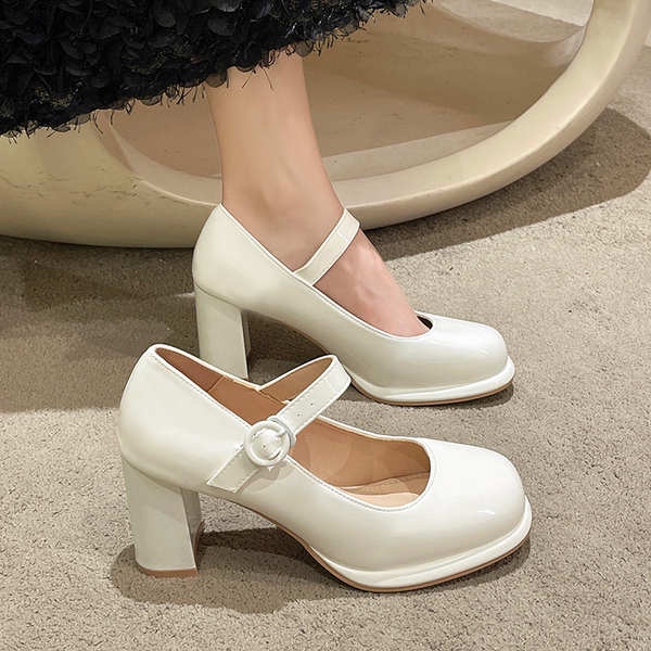 Giày Cao Gót Thiết Kế Xinh Xắn Thời Trang Theo Phong Cách Pháp Cho Nữ