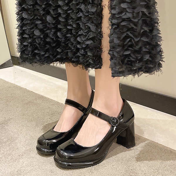 Giày Cao Gót Thiết Kế Xinh Xắn Thời Trang Theo Phong Cách Pháp Cho Nữ