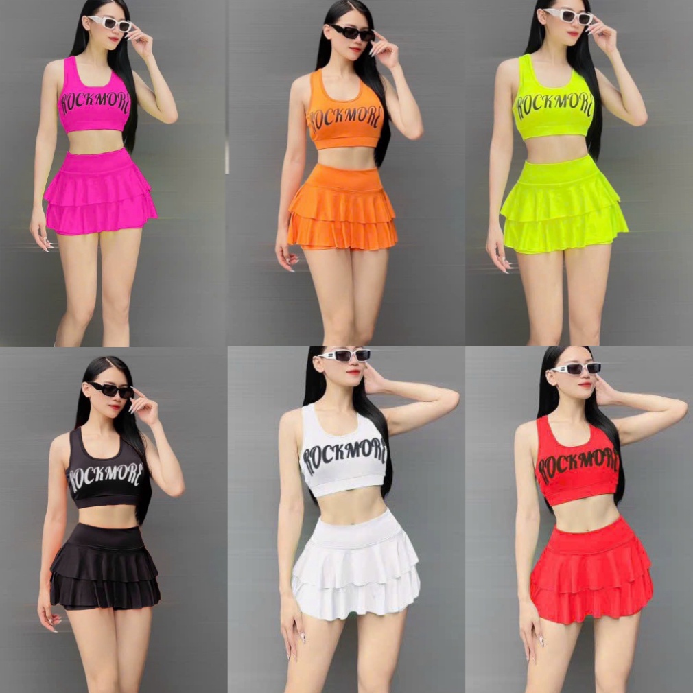 bộ đùi váy thể thao nữ,bộ tập aerobic,gym,zumba,yoga