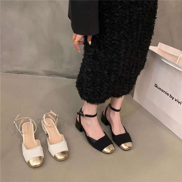 Giày Sandal Cao Gót Hở Ngón Thời Trang Dành Cho Nữ