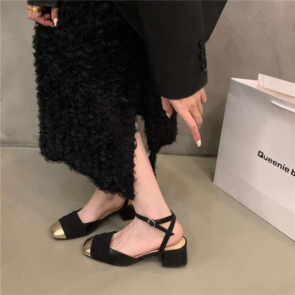 Giày Sandal Cao Gót Hở Ngón Thời Trang Dành Cho Nữ