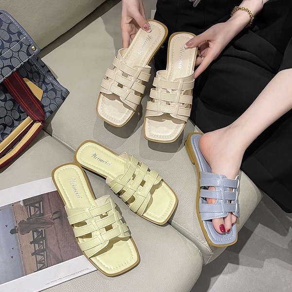 Dép Xỏ Ngón Đế Bằng Thiết Kế Mới Thời Trang Mùa Hè Dành Cho