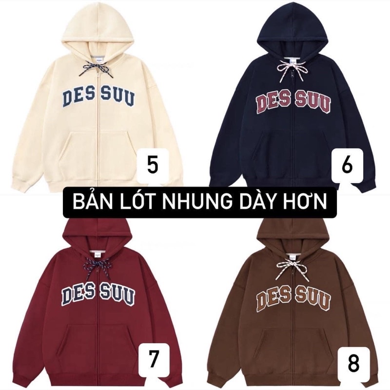 Áo Khoác nỉ dessu