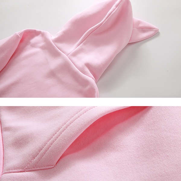 Áo Hoodie Tay Dài In Hình Tai Mèo Dễ Thương Phong Cách Hip Hop Thời Trang Mùa Thu Cho Nam Và Nữ
