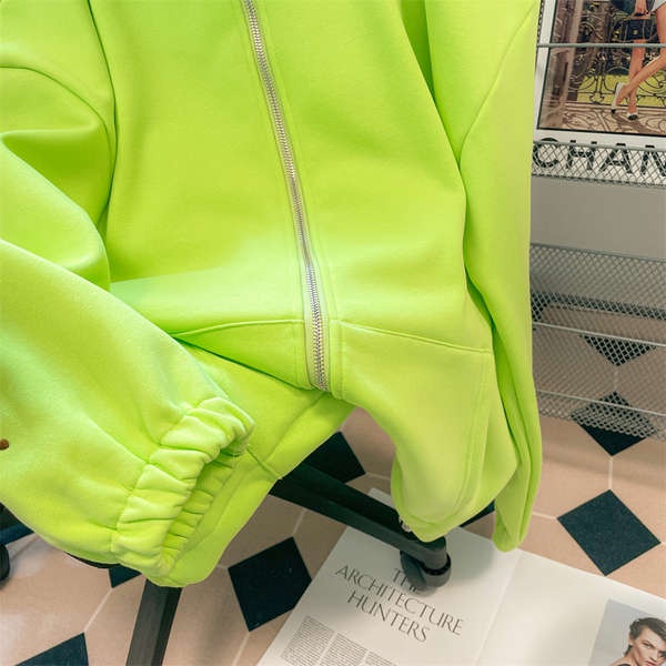 Áo Khoác Hoodie Có Khóa Kéo Thêu Họa Tiết Ba Mắt Dễ Thương Cho Nam Và Nữ