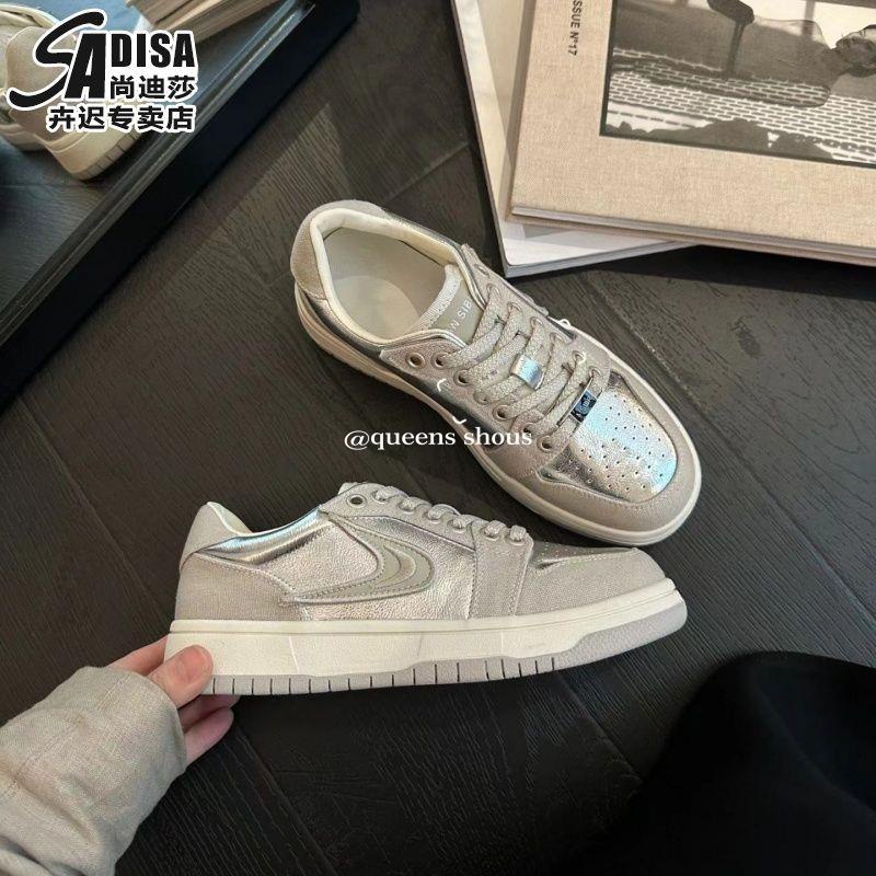 Giày Sneaker Đế Dày Thoáng Khí Thời Trang Mùa Hè 2023 Mới Cho Nữ