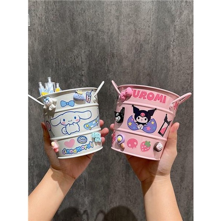 Lọ Đựng Bút Bằng Sắt Hoạt Hình Dễ Thương Sáng Tạo Để Bàn Cho Học Sinh