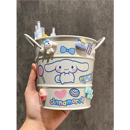 Lọ Đựng Bút Bằng Sắt Hoạt Hình Dễ Thương Sáng Tạo Để Bàn Cho Học Sinh