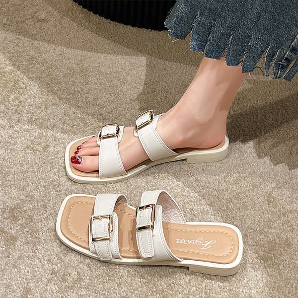Sandal Đế Bằng Thời Trang Mùa Hè 2023 Dành Cho Nữ