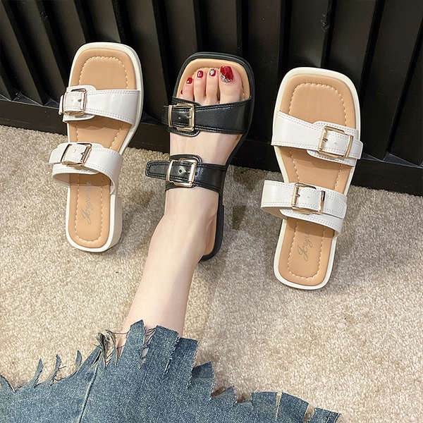 Sandal Đế Bằng Thời Trang Mùa Hè 2023 Dành Cho Nữ