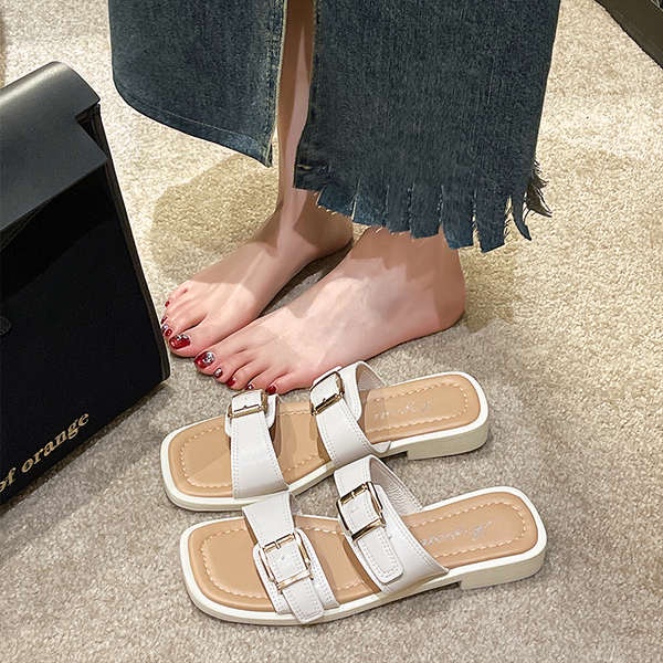 Sandal Đế Bằng Thời Trang Mùa Hè 2023 Dành Cho Nữ