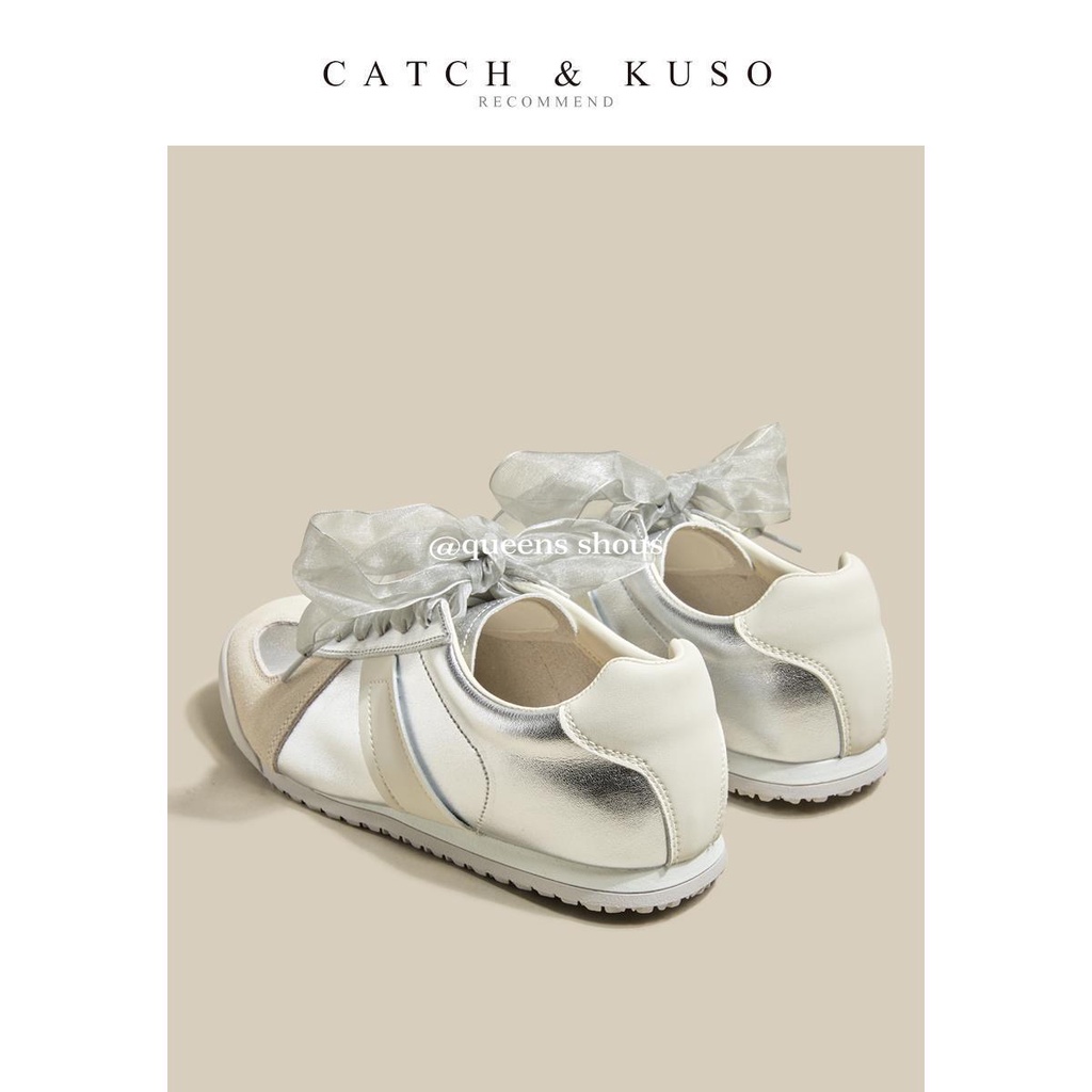 Giày Thể Thao Ba Lê Đế Mềm Màu Bạc Thời Trang 2023 Cho Nữ