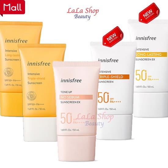 Kem Chống Nắng Nâng Tone, Kiềm Dầu Innisfree Tone Up No Sebum Sunscreen SPF50/PA+++ 50ml