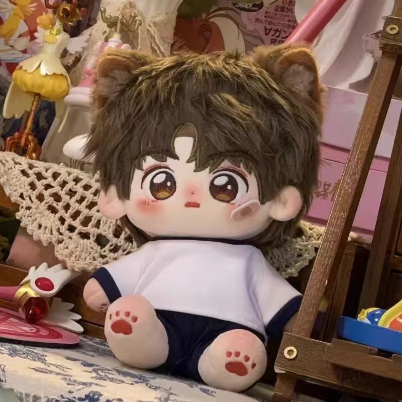 Thú Nhồi Bông Hình Chó Sói Dễ Thương 20cm