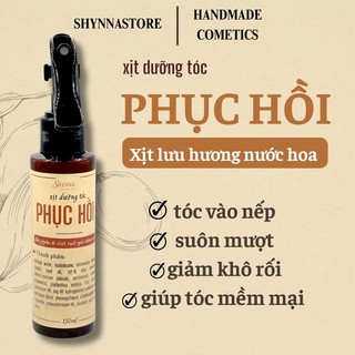 Xịt dưỡng tóc giúp phục hồi , chống xơ rối, giảm hư tổn, lưu hương nước hoa 100ml