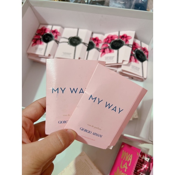 Vial mẫu thử nước hoa nữ