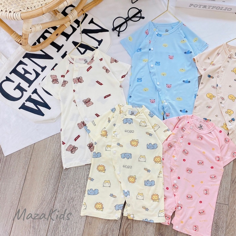 body petit sợi tre ngắn tay