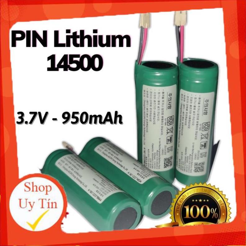 Pin 14500 mới 100% nguyên thùng dung lượng 950mha