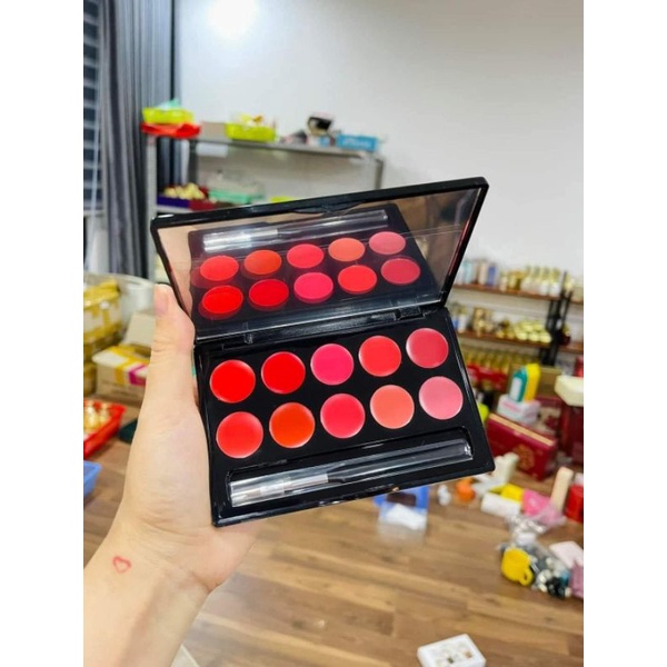 Bảng Son Ohui 10 màu siêu đẹp.