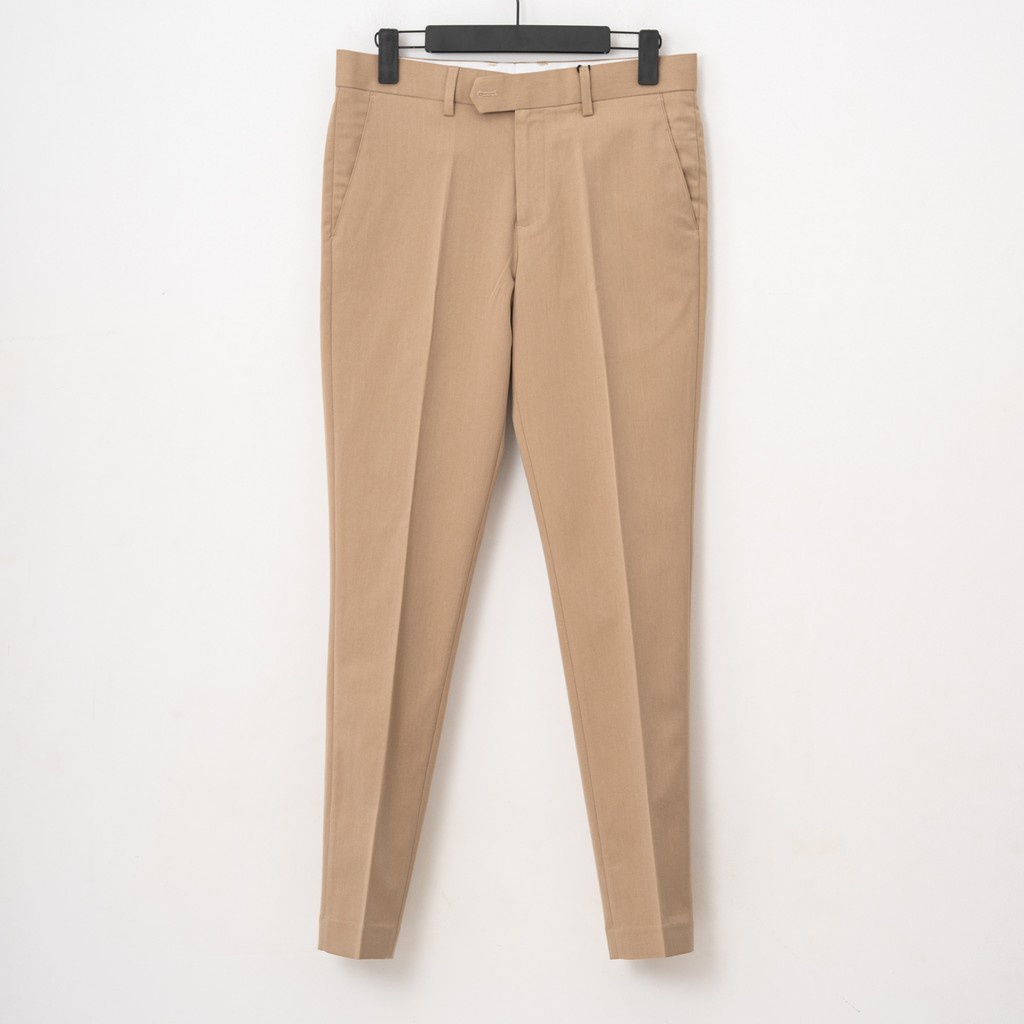 Quần tây nam màu vàng kem KENTA QTA0037