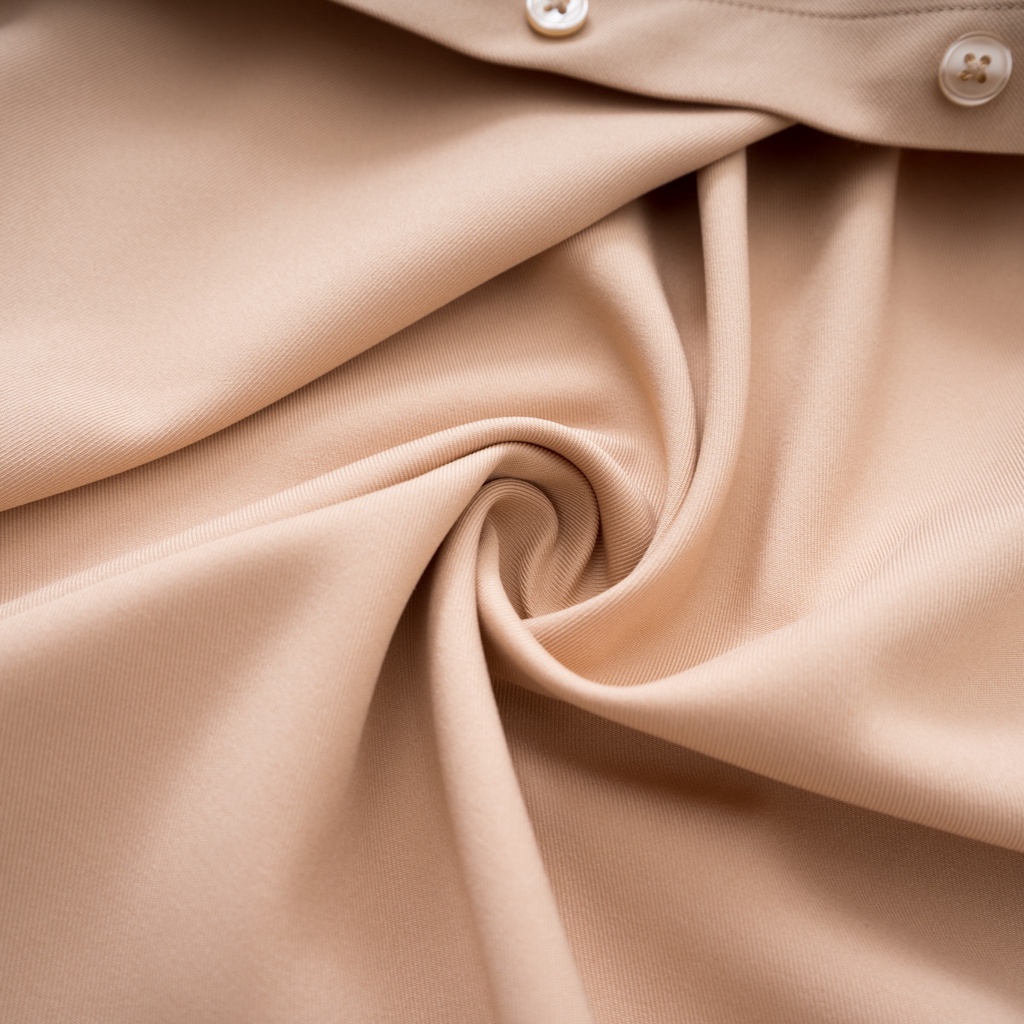 Sơ Mi Nam Tay Dài Nâu Nhạt KENTA SMD0091