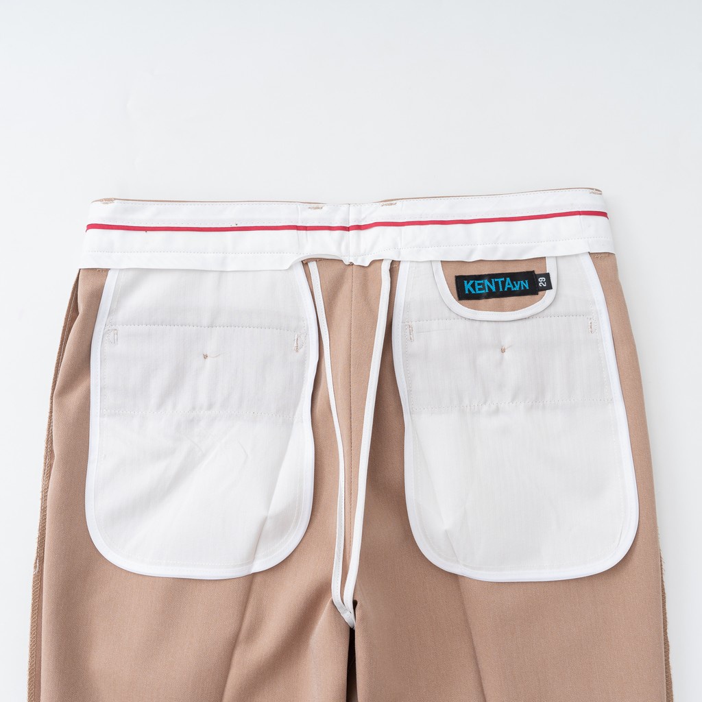 Quần tây nam màu vàng kem KENTA QTA0037