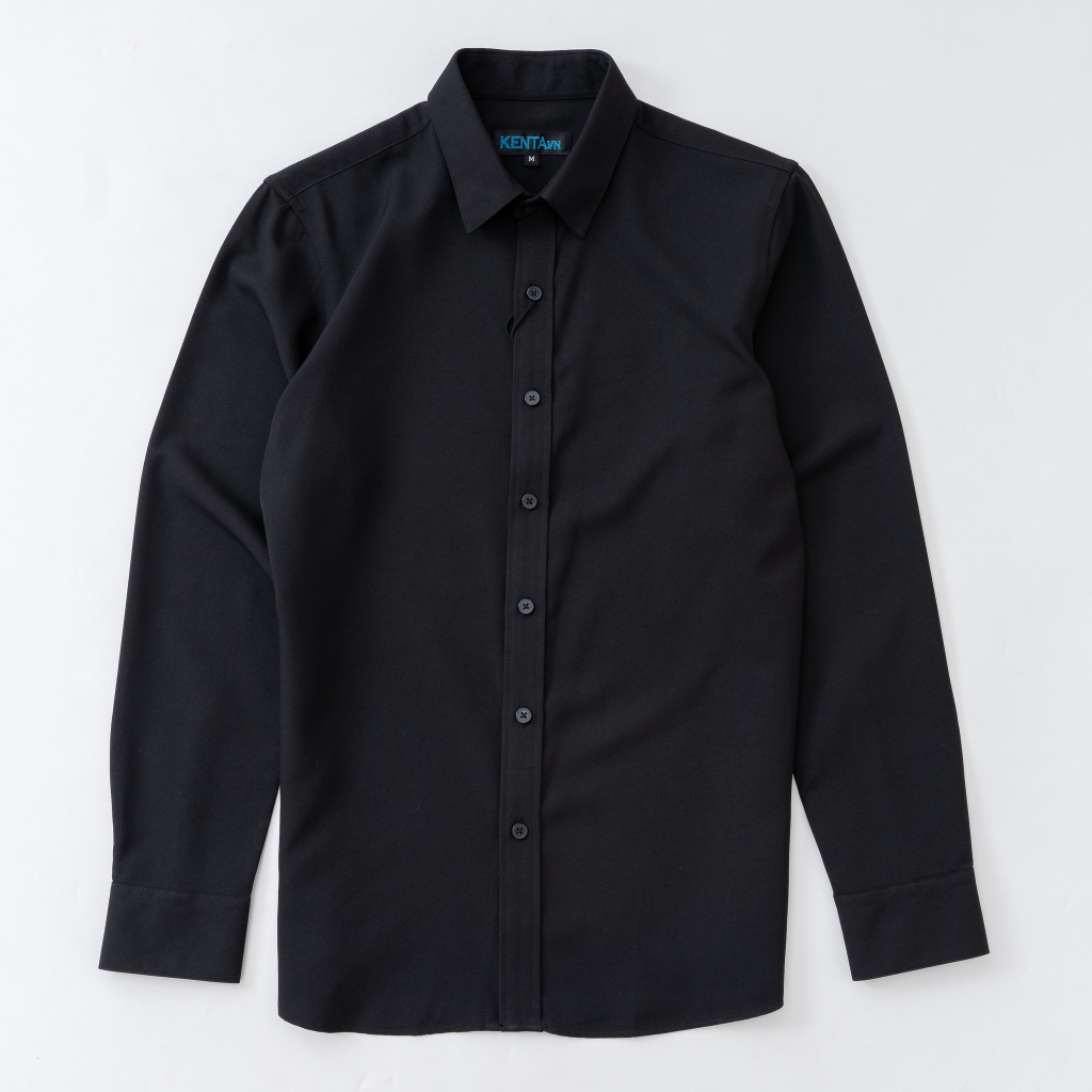 Sơ mi tay dài màu đen KENTA SMD0090