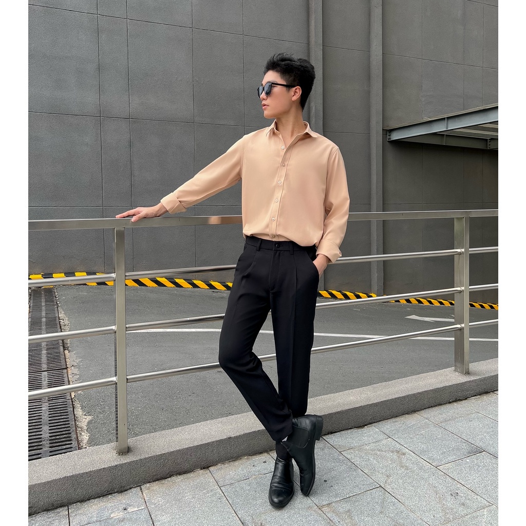 Quần tây nam cạp thun, vải co giãn thoáng mát KENTA QTA0038