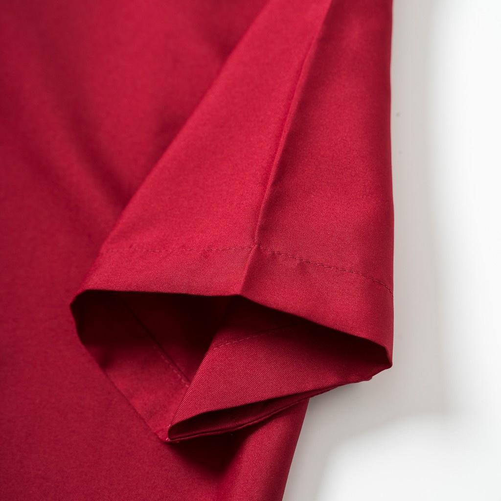 Sơ mi tay ngắn KENTA đỏ SMN0003