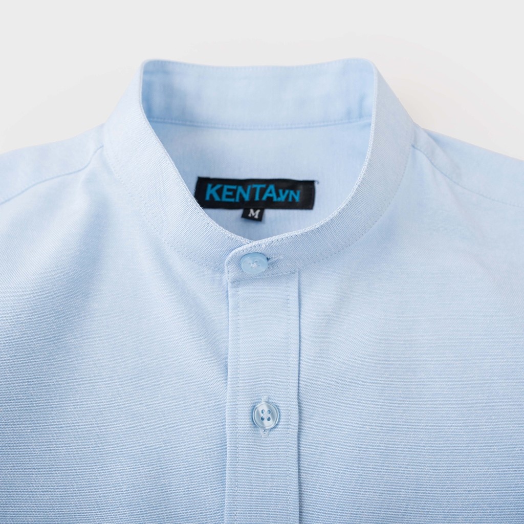 Sơ Mi Vải Oxford Cổ Trụ KENTA SMD0095