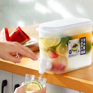 Bình Nước 3,5 Lít Có Vòi Để Tủ Lạnh Làm Mát Nước - Bình Nước Có Vòi 3,5 Lít Để Tủ Lạnh