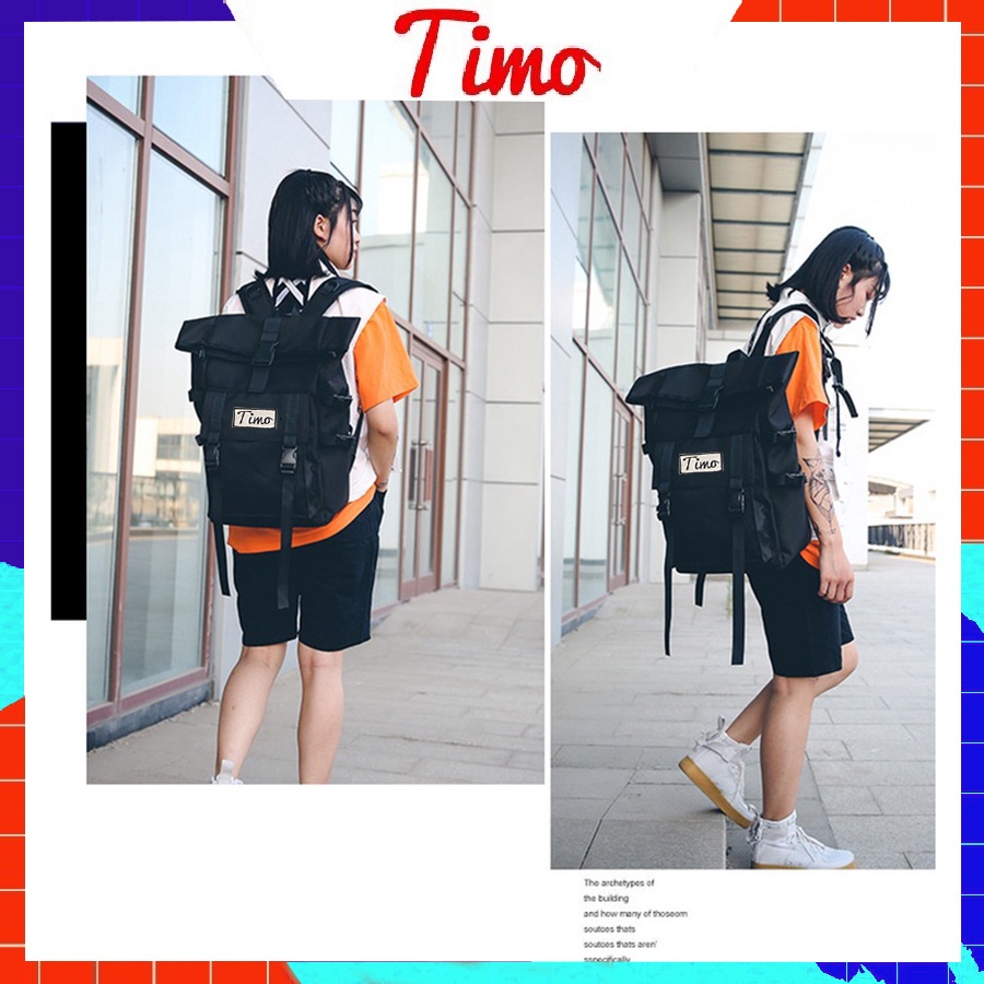 Balo nam nữ , Balo phản quang chống nước đựng laptop đi chơi đi phượt thời trang ULZ0032