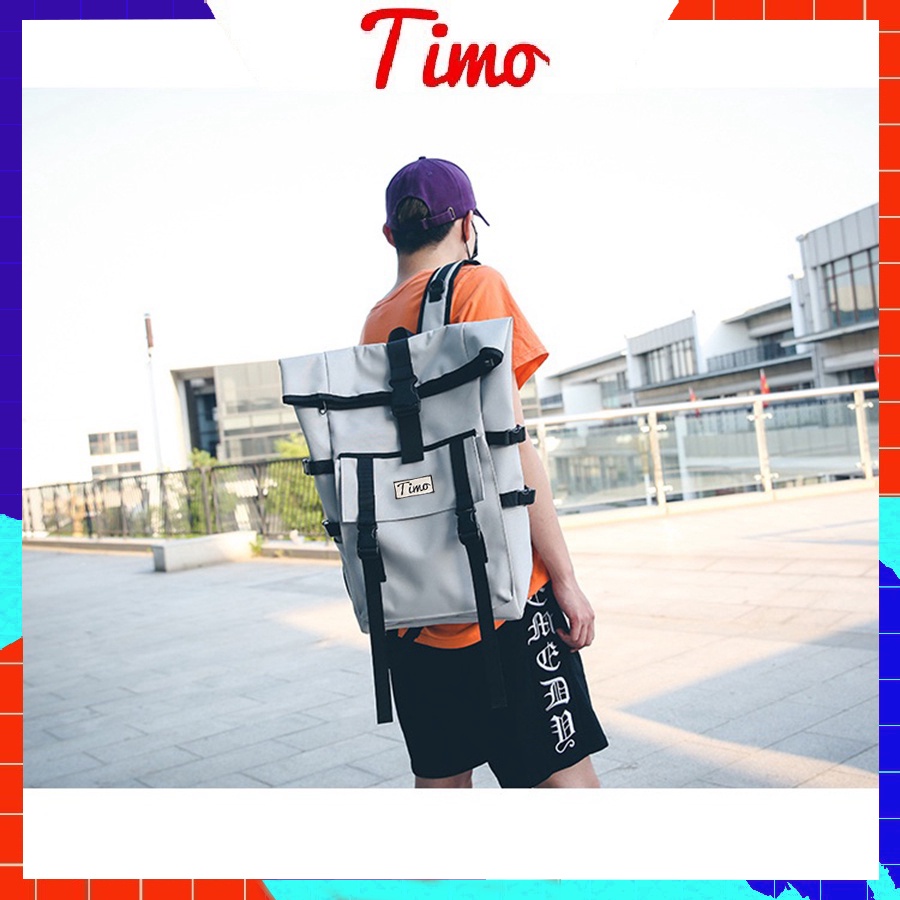 Balo nam nữ , Balo phản quang chống nước đựng laptop đi chơi đi phượt thời trang ULZ0032