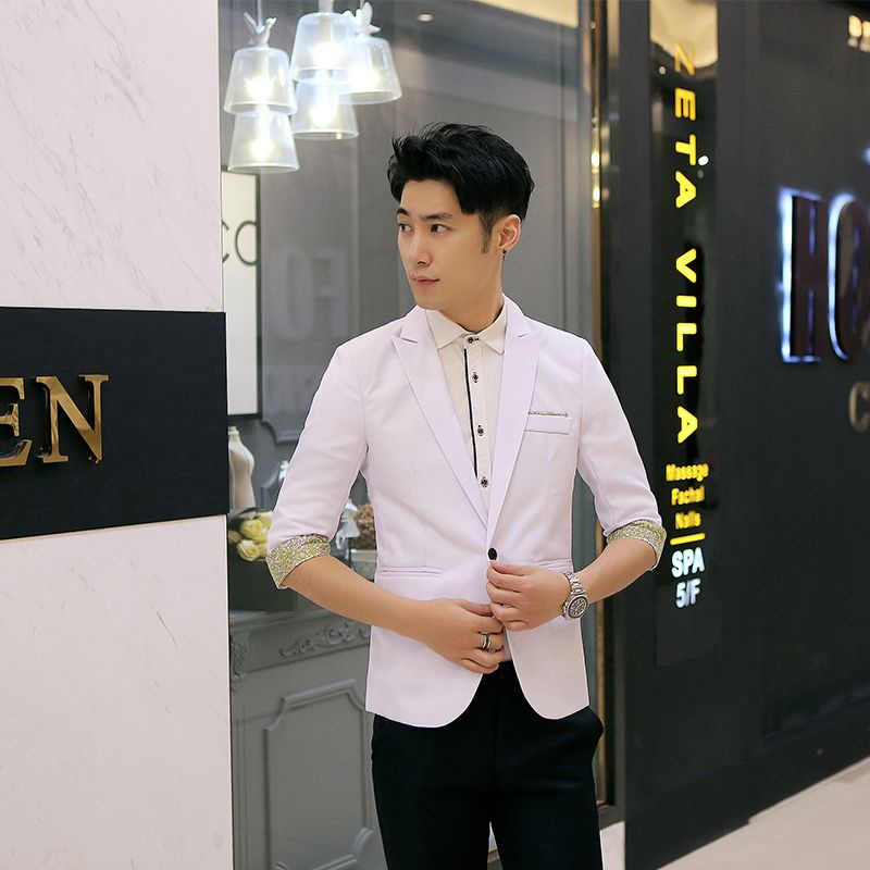 Áo Vest Tay Lửng Ôm Dáng Phong Cách Hàn Quốc Thời Trang Xuân Hè Cho Nam