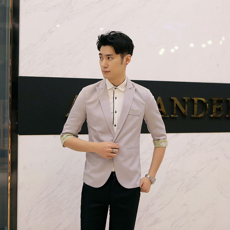 Áo Vest Tay Lửng Ôm Dáng Phong Cách Hàn Quốc Thời Trang Xuân Hè Cho Nam
