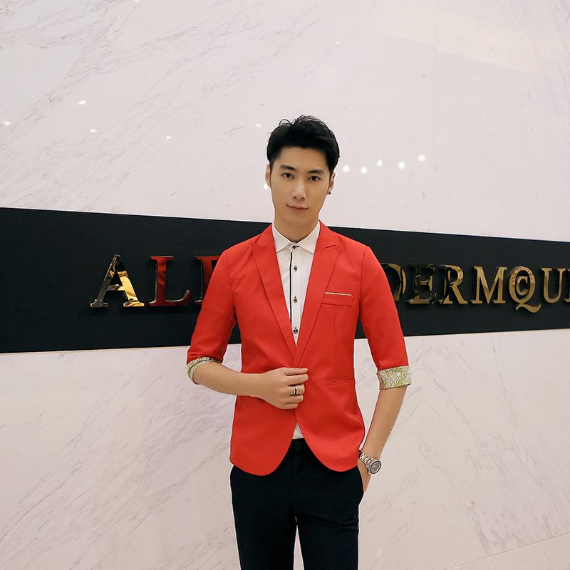Áo Vest Tay Lửng Ôm Dáng Phong Cách Hàn Quốc Thời Trang Xuân Hè Cho Nam