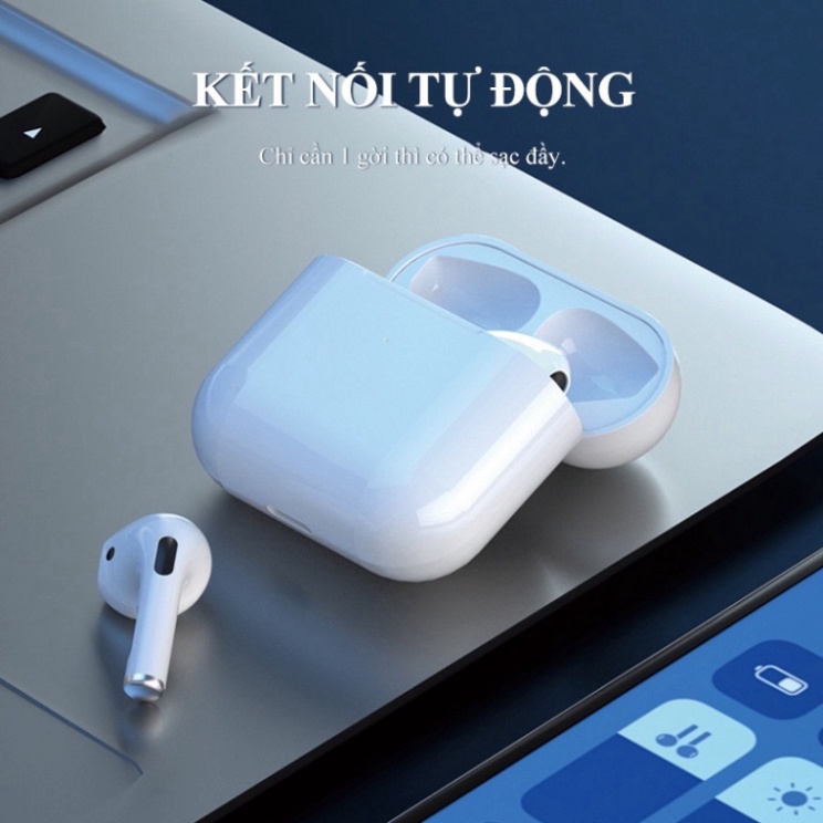 Tai Nghe Công nghệ Bluetooth Pro 4 Bản toàn cục Sạc Nhanh Pin Trâu tương trợ xác định tiếng động chân thực