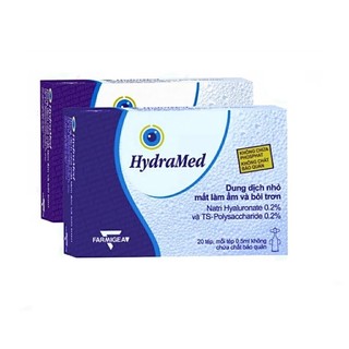 Dung dịch nhỏ mắt Hydramed - Không chất bảo quản [Hộp 20 tép]