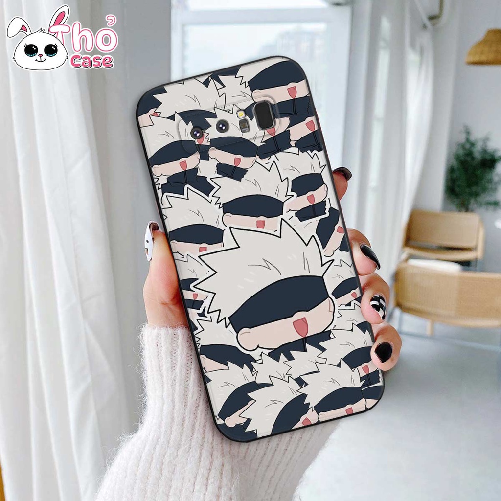 Ốp TPU dẻo Samsung Note 8 / Note 9 Silicon cạnh vuông hình Gojo satoru ngầu đẹp
