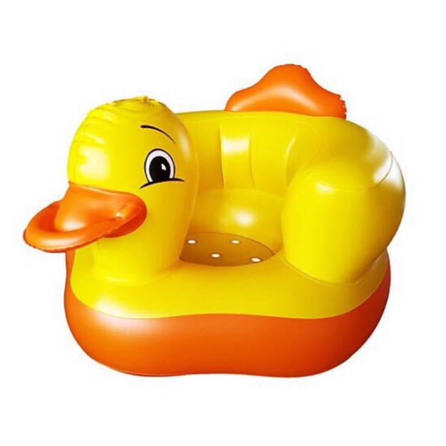 Ghế hơi tập ngồi hình con vịt đáng yêu cho bé cao cấp_KHO SỈ HOA ĐỖ