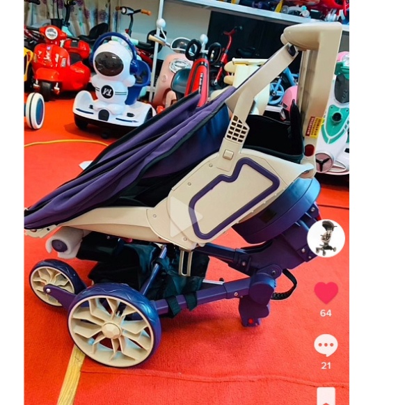 Xe đẩy V9 bản cao cấp dày dặn đủ màu cho bé sơ sinh cao cấp_KHO SỈ HOA ĐỖ