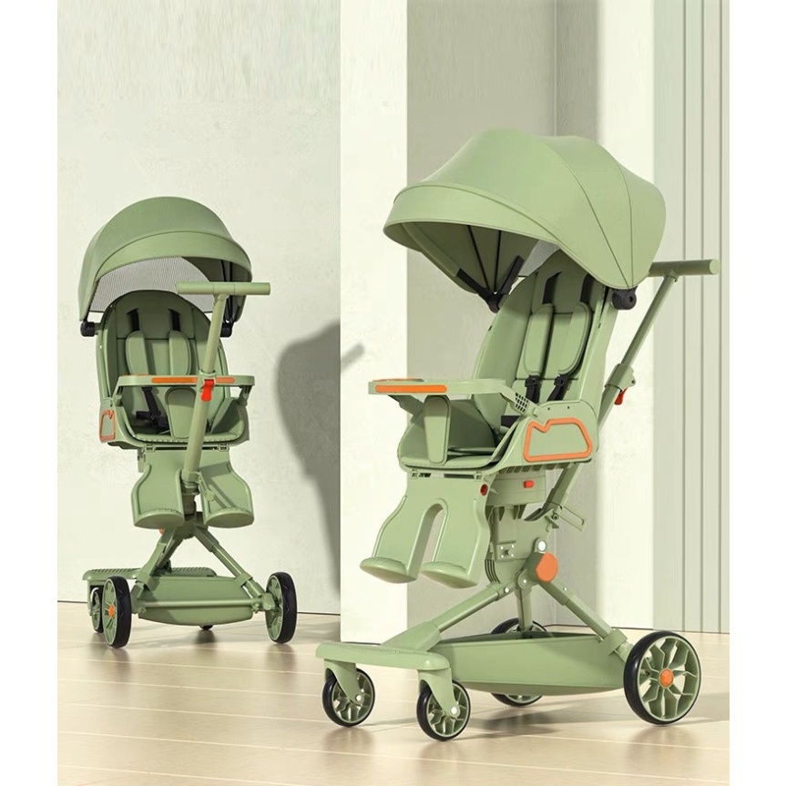 Xe đẩy V9 bản cao cấp dày dặn đủ màu cho bé sơ sinh cao cấp_KHO SỈ HOA ĐỖ