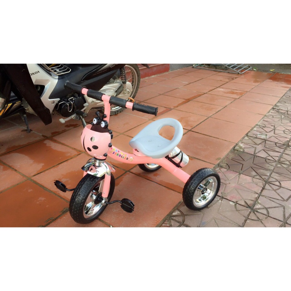 Xe đạp ba bánh con bọ tặng kèm bình nước cao cấp_KHO SỈ HOA ĐỖ