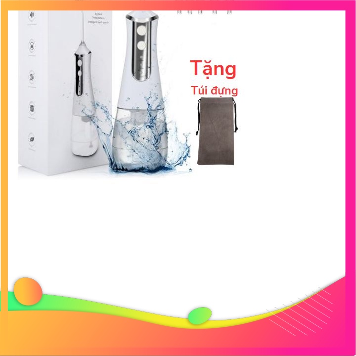 Giá tận gốc - hàng chuẩn Máy tăm nước HC Hailicare công nghệ Đức, Máy tăm nước cầm tay du lịch xịt siêu mạnh 300ml