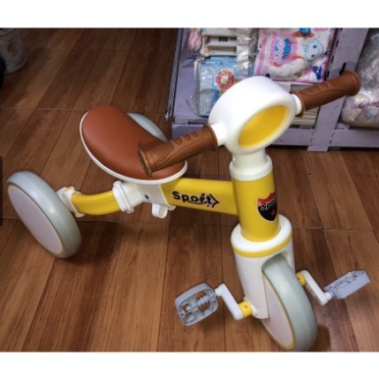 Xe đạp 3 bánh BABYGO cho bé cao cấp - xe thăng bằng - xe chòi chân 3 in 1 tải trọng 70kg cao cấp_KHO SỈ HOA ĐỖ