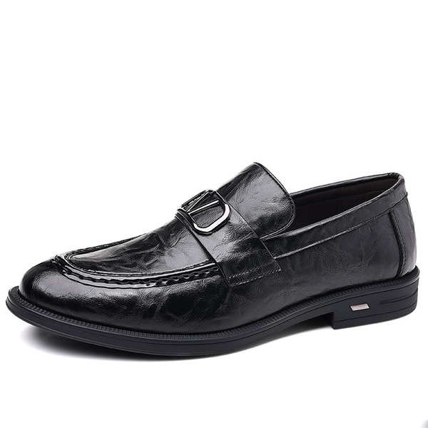 Giày Lười Da Thoáng Khí Thời Trang Mùa Xuân Cho Nam