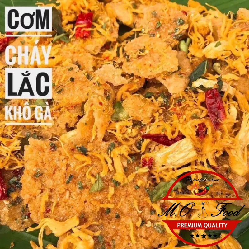 Combo 3 hũ cơm cháy lắc khô gà 300gr/hũ