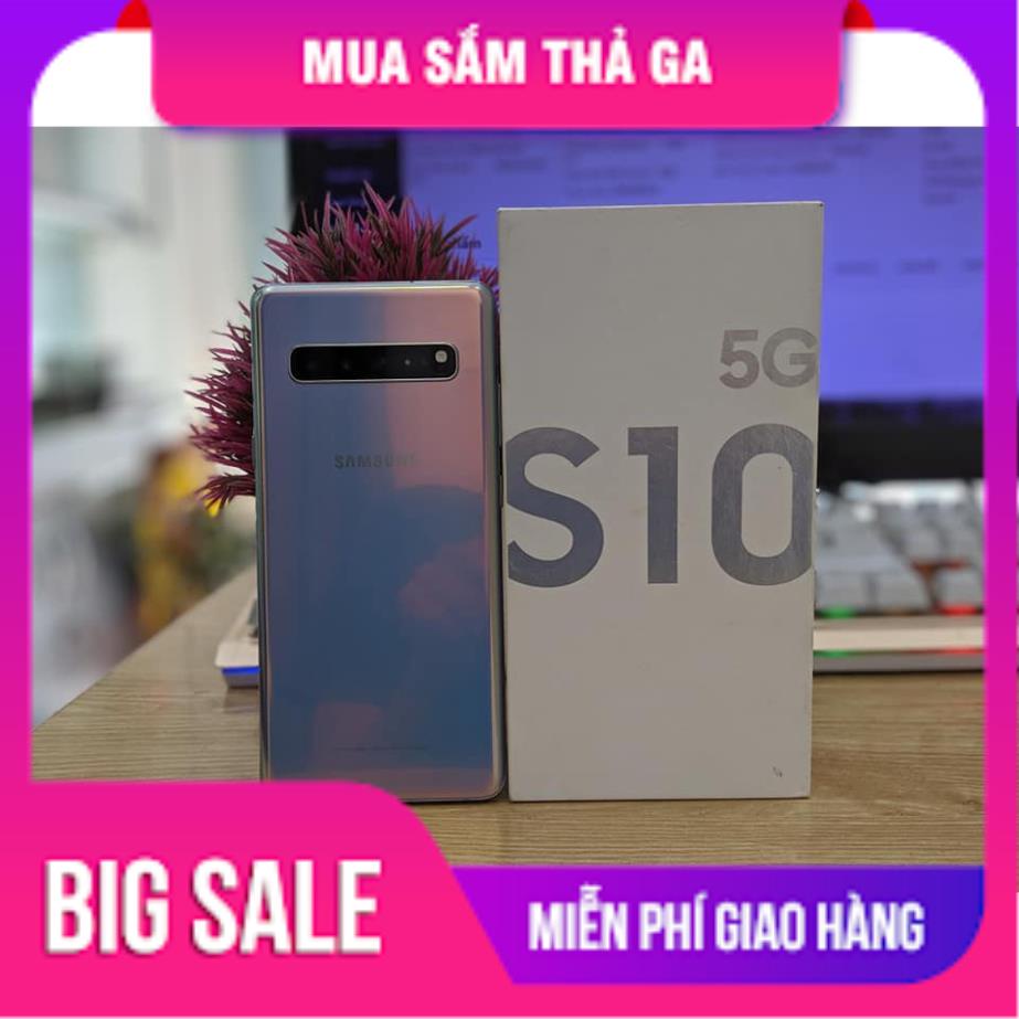Điện Thoại Samsung Galaxy S10 5G Mỹ /Hàn Pin Khủng - 4 Camera Cực Sắc Nét - Bảo Hành Toàn Quốc