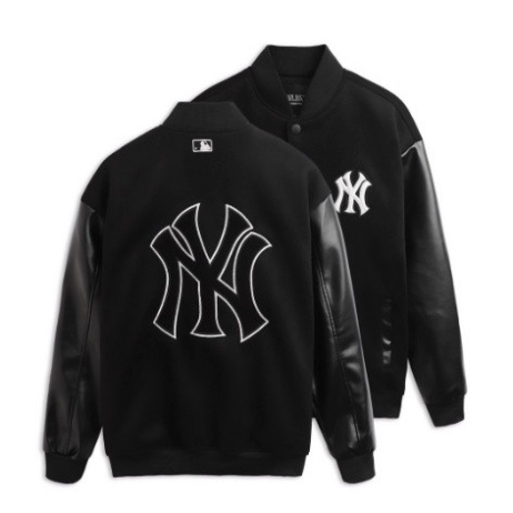 + - Áo Khoác Bomber Nam Nữ Phối Tay Da - Áo Bomber Bóng Chày NY Chất Đẹp Có Ảnh Thật ❤️❤️❤️ - + | BigBuy360 - bigbuy360.vn